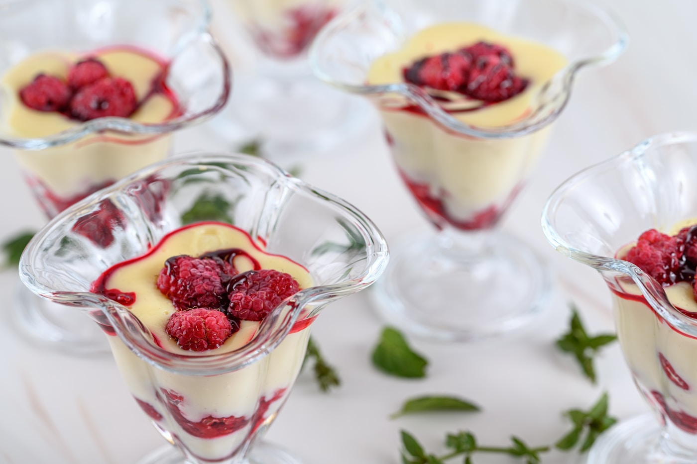 A sweet pastry dessert on a plate